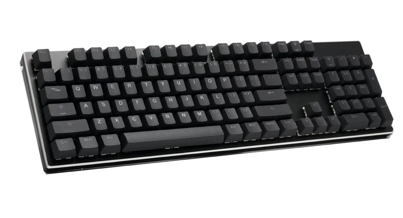 TaiHao Double Shot PBT Backlit Keycaps Set For Cherry MX Switch (108-Keys) (Black) (C22BK101)