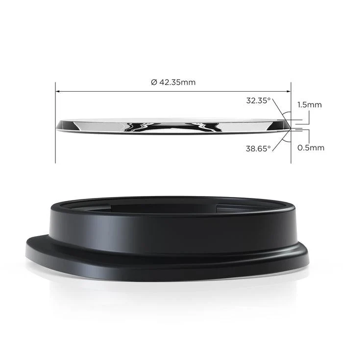 KIWI Design Lens Frame For Oculus Quest 2 (Black) (Q29-2.1)