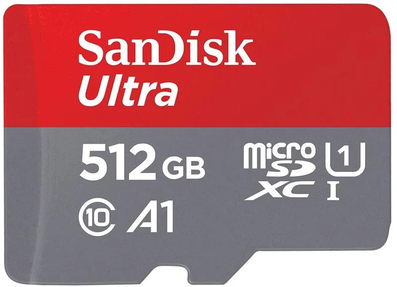 SANDISK ULTRA MICROSDXC UHS-1 CARD CLASS 10 A1 (120MB/S) 512GB