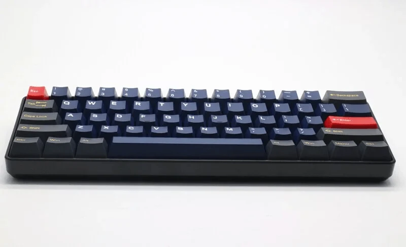 Taihao Double Shot ABS-CUBIC Keycaps Set For Cherry MX Switch (113-Keys) (Midnight Sun) (T01BN301)