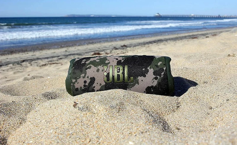 JBL Charge 5 Portable Waterproof Speaker With Powerbank (Squad)