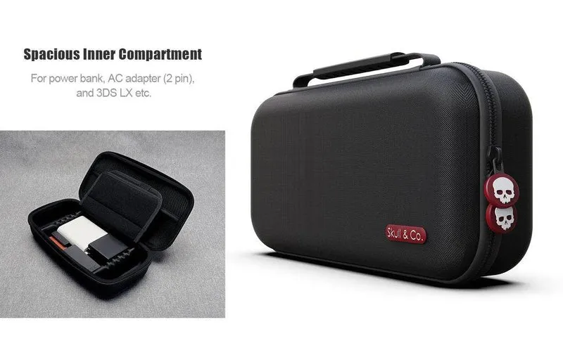 SKULL & CO. NSW MAXCARRY GRIP CASE CRYSTAL BUNDLE (MARIO RED) (NSGCSET2-MR)