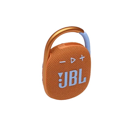 JBL Clip 4 Waterproof Bluetooth Wireless Speaker (Orange)