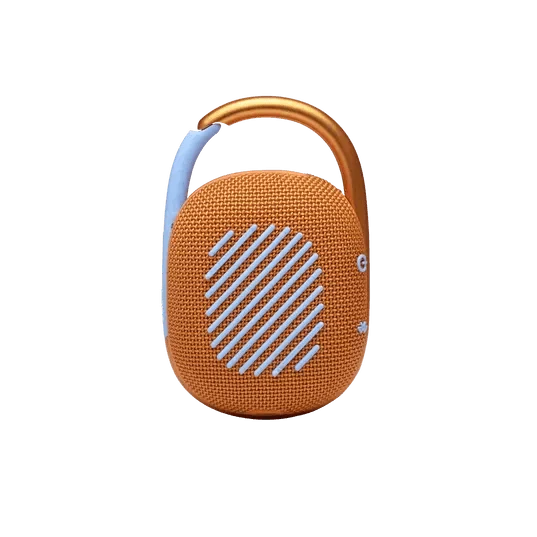 JBL Clip 4 Waterproof Bluetooth Wireless Speaker (Orange)