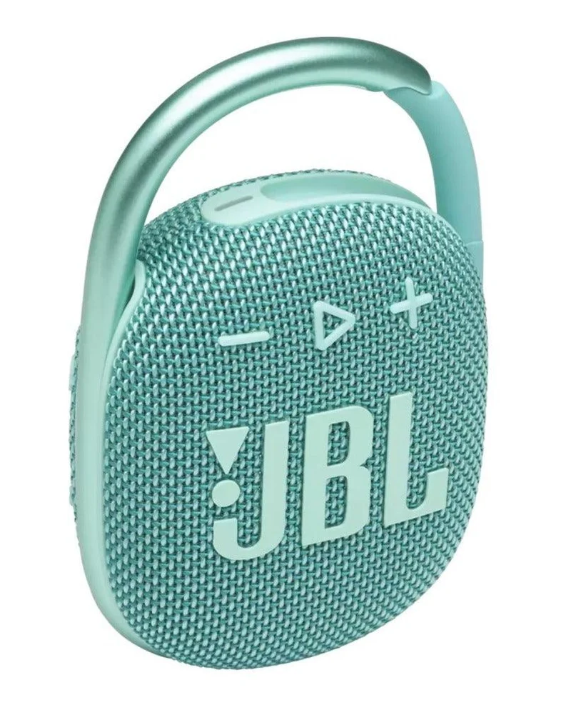 JBL Clip 4 Waterproof Bluetooth Wireless Speaker (Teal)