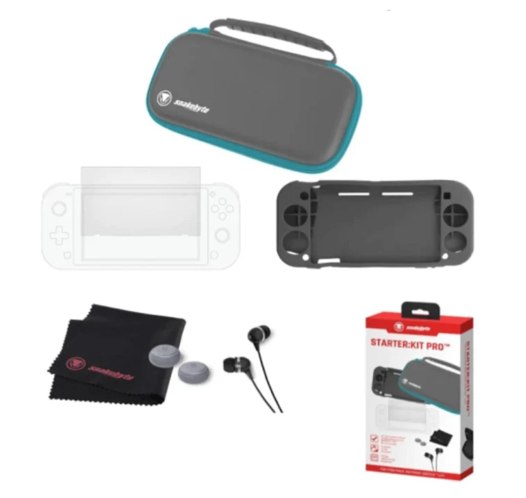 Snakebyte NSW Starter Kit Pro Turquoise for Nintendo Switch Lite