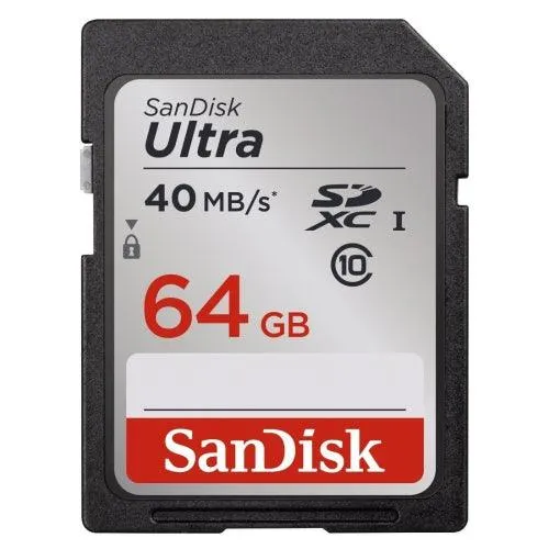 Sandisk Ultra SDXC UHS-I 64GB Class 10