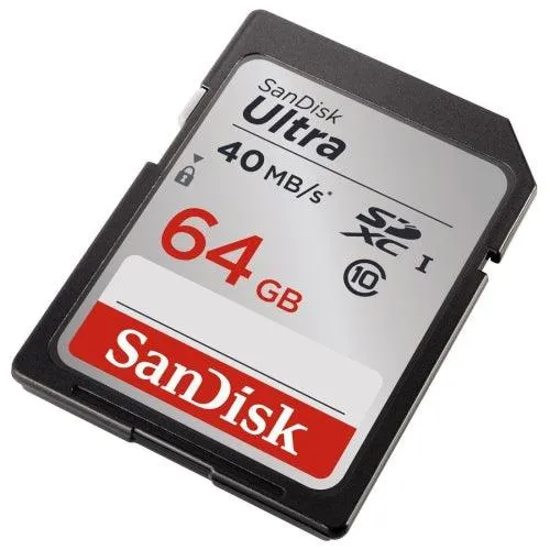 Sandisk Ultra SDXC UHS-I 64GB Class 10
