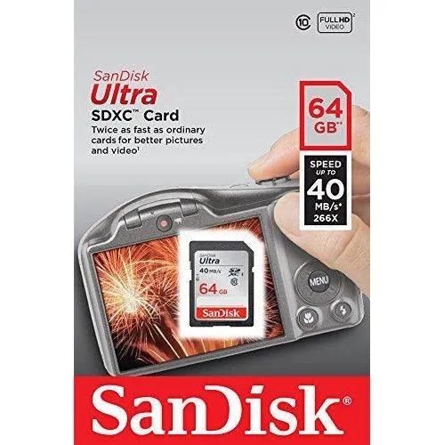 Sandisk Ultra SDXC UHS-I 64GB Class 10