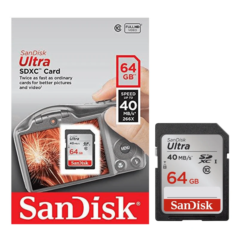 Sandisk Ultra SDXC UHS-I 64GB Class 10