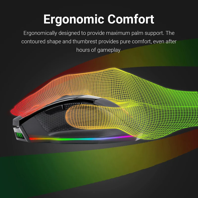 Redragon Sniper Pro Wired & Wireless Gaming Mouse (M801P-RGB)