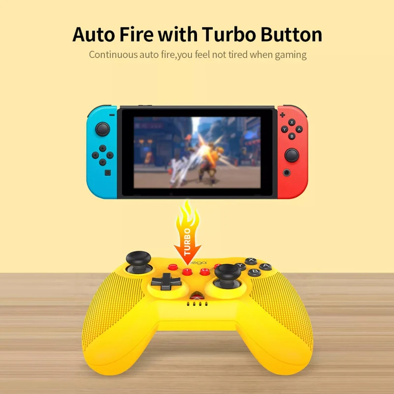 IPEGA GAME CONTROLLER KIT PARENT-CHILD EDITION FOR N-SWITCH/ANDROID DEVICES/WINDOWS PC/P3 YELLOW (PG-SW019A)