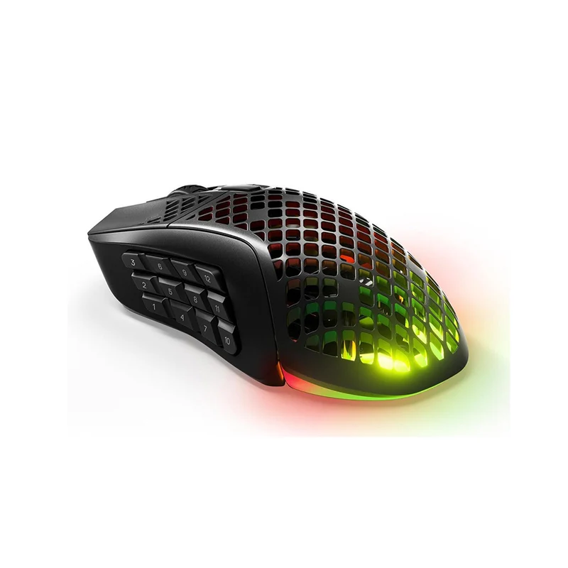 Steelseries Aerox 9 Wireless Ultra Lightweight MMO/MOBA Mouse (Black) (PN62618)