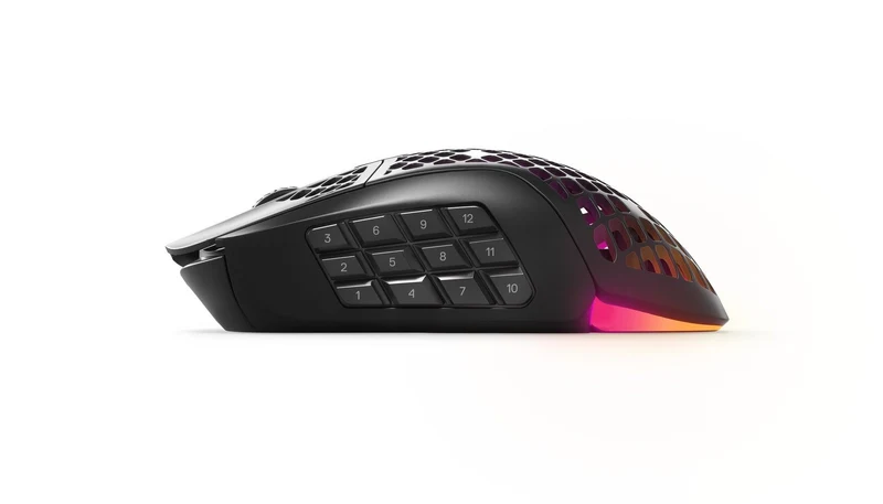 Steelseries Aerox 9 Wireless Ultra Lightweight MMO/MOBA Mouse (Black) (PN62618)