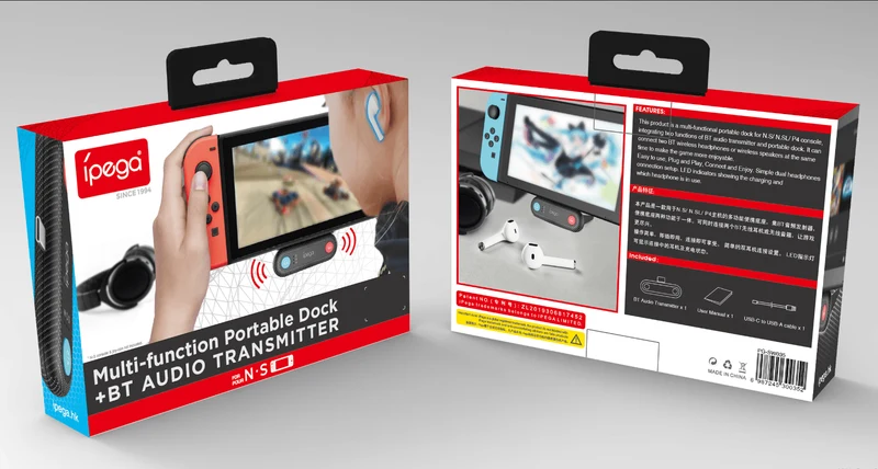 IPEGA BT AUDIO TRANSMITTER FOR N-SWITCH (PG-SW035)