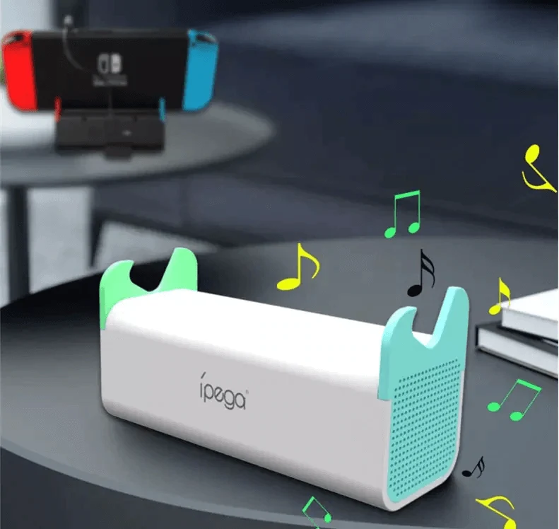 Ipega Portable Speaker For N-Switch/N-Switch Lite (White) (PG-SW050B)