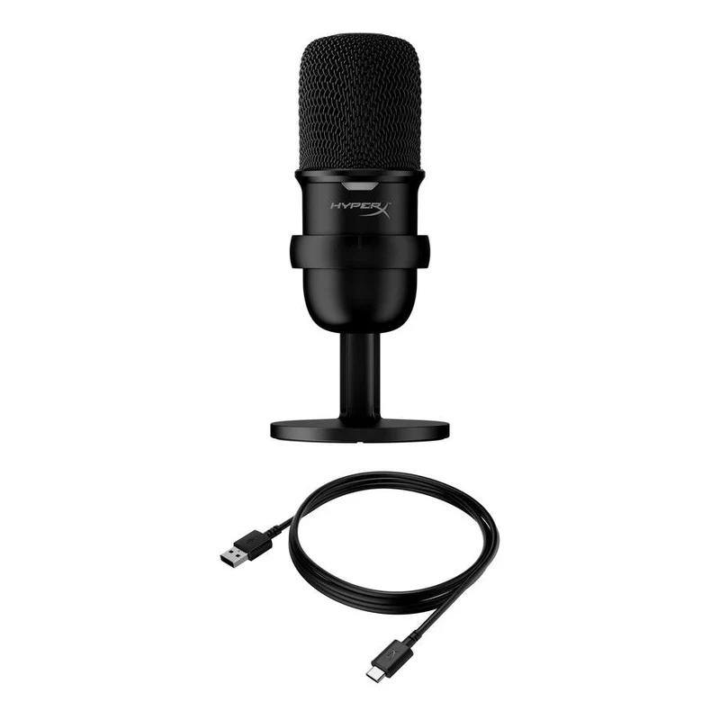 HyperX Solocast USB Microphone For PC/ Mac/ PS5/ PS4 (Black) (4P5P8AA)