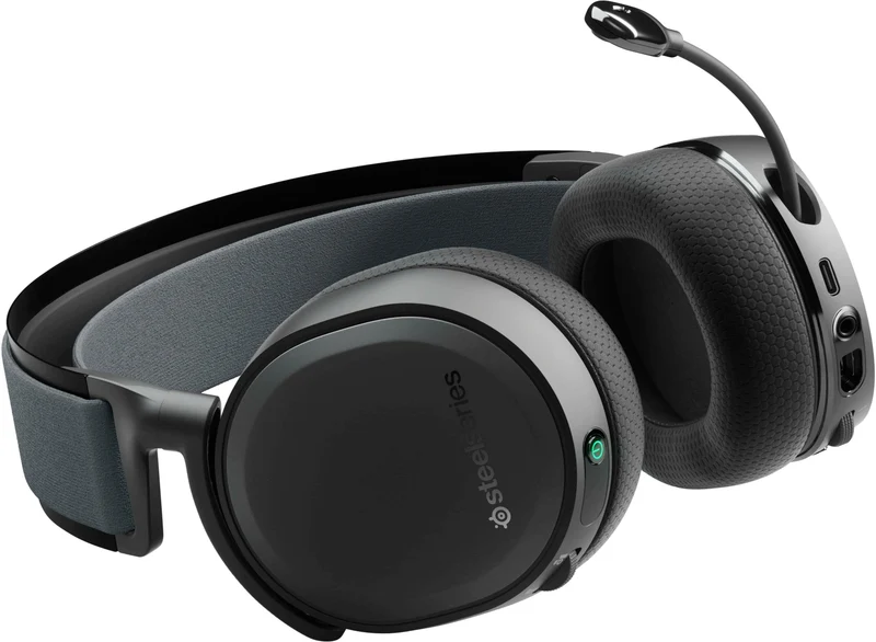Steelseries Arctis 7+ Lossless Wireless Gaming Headset (Black) (PN61470)