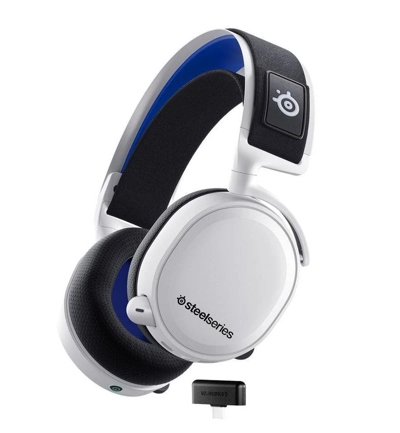 Steelseries Arctis 7P+ Wireless Gaming Headset (White) (PN61471)