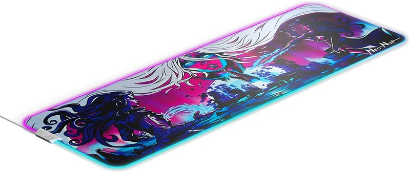 Steelseries QCK Prism Neo Noir Limited Edition Cloth RGB Gaming Mousepad (XL) (PN63799)