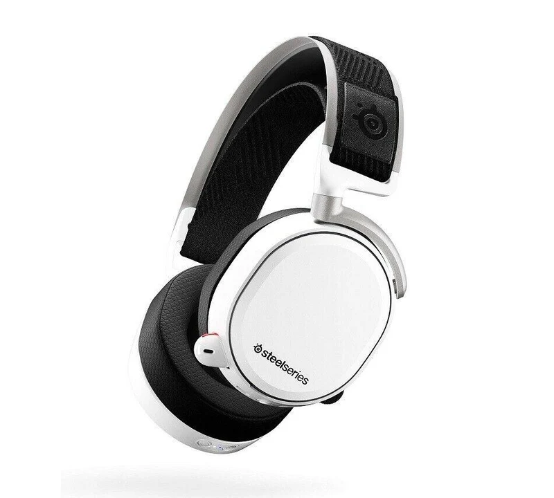 STEELSERIES ARCTIS PRO WIRELESS WHITE GAMING HEADSET (PN61474)